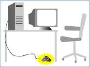 James Bond Computer Screen