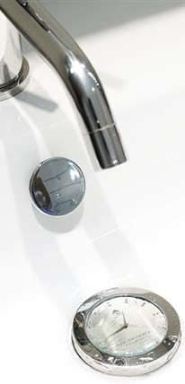 Combination Drain Plug/Clock