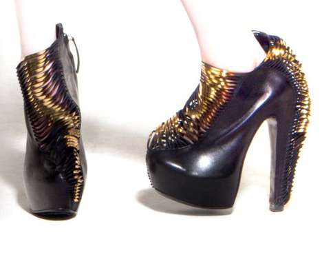 Twisted Coil Booties