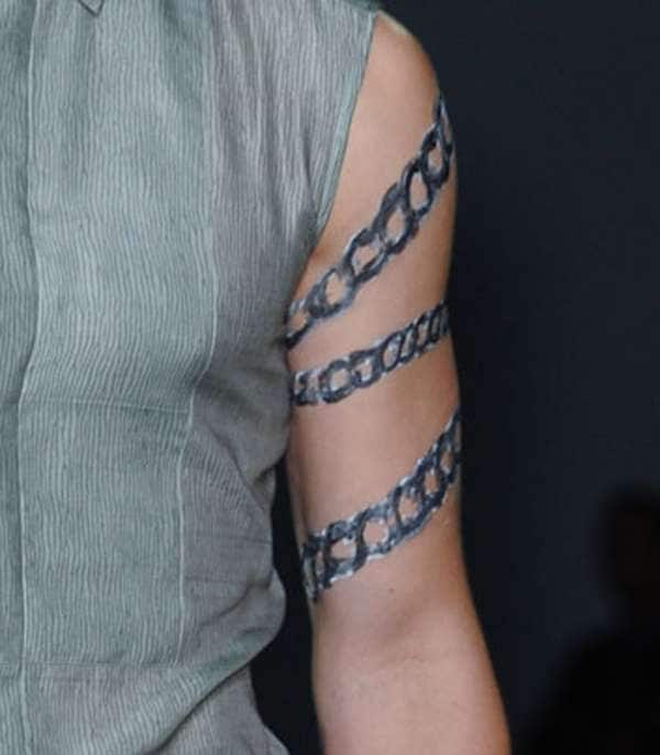 Temporary Chain Tattoos