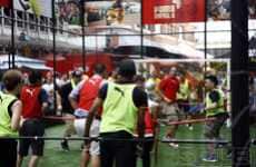 Human Foosball Games