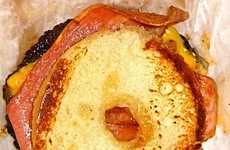 Bacon-Donut Burgers