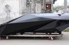Pixelated Luxury Cars