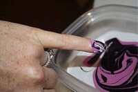 DIY Marbled Nails Image 7