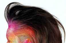 Paint Splattered Beauty Editorials
