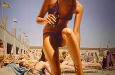 Beach Babe Paintings