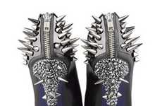 Studded Platform Pumps