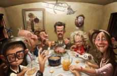 Cartoonish Portraits