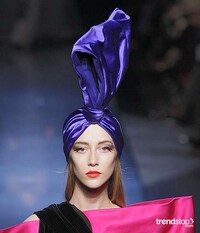 Oversized turban- Jean Paul Gaultier