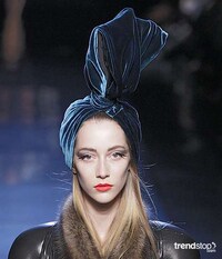 Oversized turban- Jean Paul Gaultier