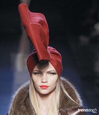 Oversized turban- Jean Paul Gaultier