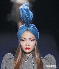 Oversized turban- Jean Paul Gaultier
