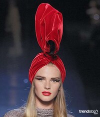 Oversized turban- Jean Paul Gaultier
