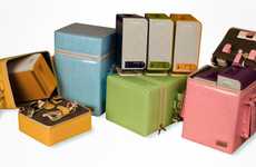 Portable Pastel Speakers