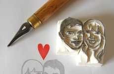 Personalized Romance Stamps