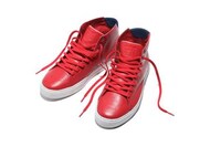 Perforated Leather High-Tops Image 6