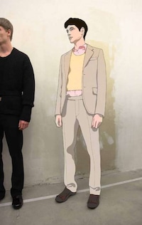 Illustrated Menswear Models Image 3