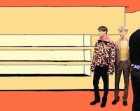 Illustrated Menswear Models Image 4