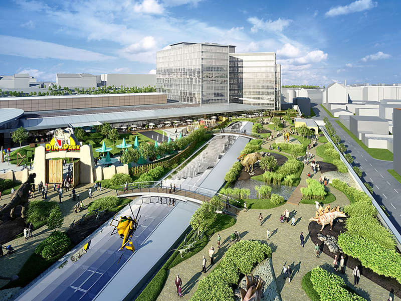 Dinosaur-Themed Malls