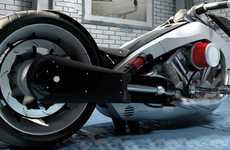 Hybrid Chopper Motorcycles