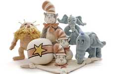 Organic Cartoon Plushies