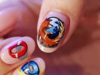 Internet Browser Nails Image 3