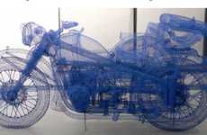 Wireframe Motorcycles
