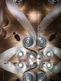 Swirling Metal Diplays Image 4