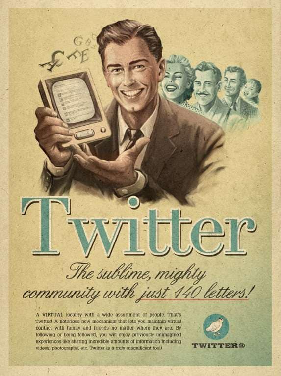 Retro Twitter Ads (UPDATE)