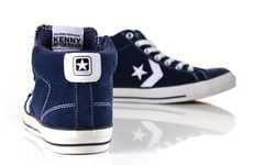 Blue Suede Skater Shoes
