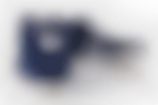 Blue Suede Skater Shoes