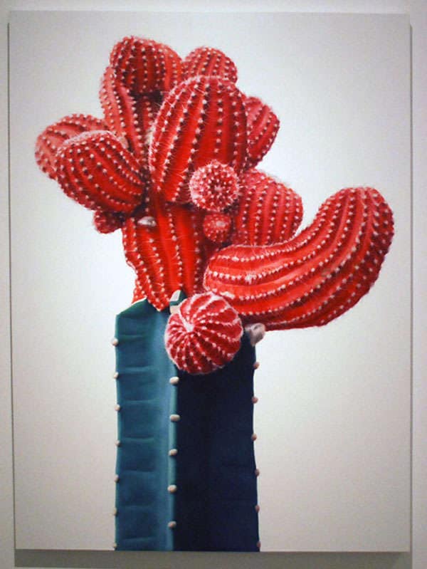 Hyperrealistic Cactus Paintings
