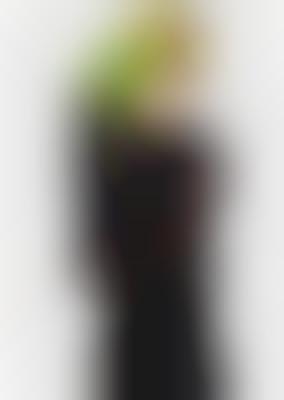 Green-Tipped Hair