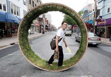 Grassy Cylinders