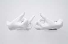 Gangster Hand Sculptures