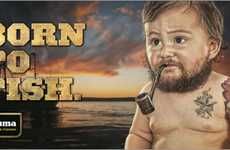 Bearded Baby Advertising