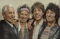 Pop Star Impressionist Portraits