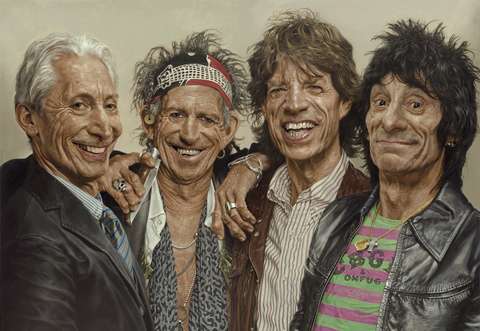 Pop Star Impressionist Portraits