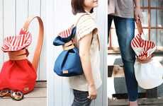 Curiously-Cinched Satchels