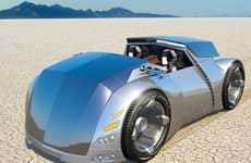 Futuristic Windowless Vehicles