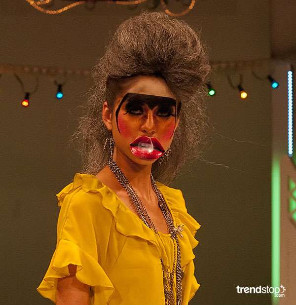 Exaggerated Runway Faces