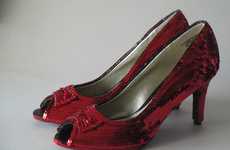 Spectacular Sequined Shoes