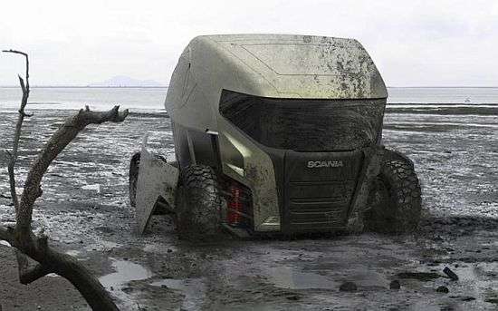 Futuristic All-Terrain Vehicles