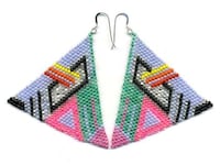 Vivid Hand-Beaded Jewelry Image 5