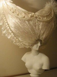 Plastic Wrap Headdresses