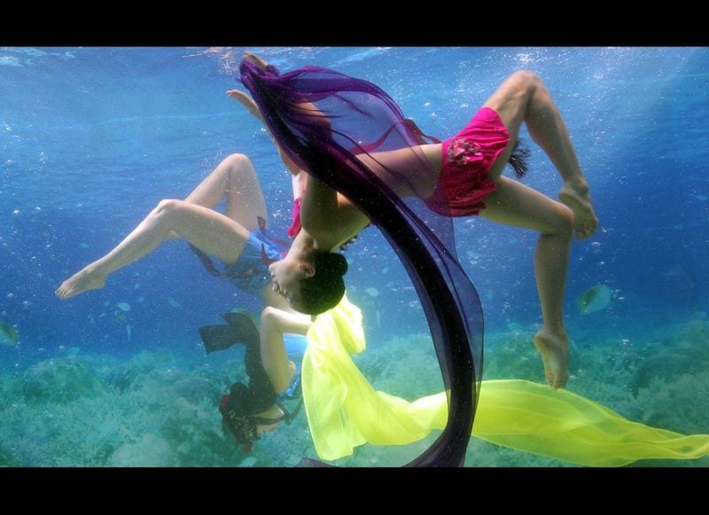 Submerged Fashion Shows