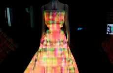 Futuristic Light Show Dresses