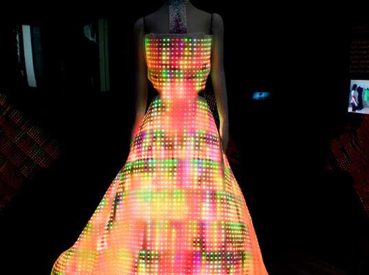 Futuristic Light Show Dresses