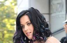 Rainbow-Streaked Hair