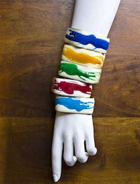 Chic Graffiti Bracelets Image 3
